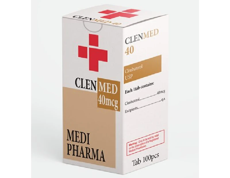 CLEN MED 40 (CLENBUTEROL 40MCG)